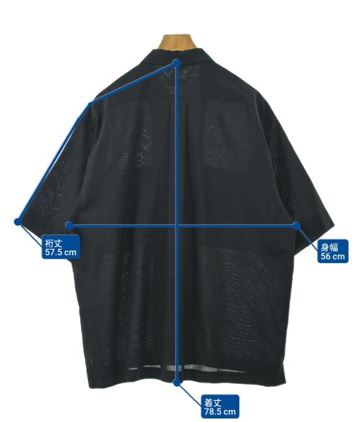 TOMORROWLAND（トゥモローランド）カジュアルシャツ 黒 サイズ:M メンズ/2200674721500