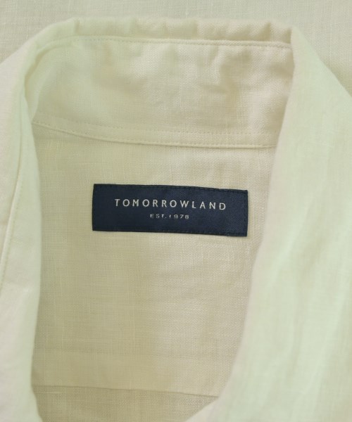 TOMORROWLAND（トゥモローランド）カジュアルシャツ 白 サイズ:XS メンズ/2200677535067