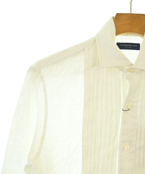 TOMORROWLAND（トゥモローランド）カジュアルシャツ 白 サイズ:XS メンズ/2200677535067
