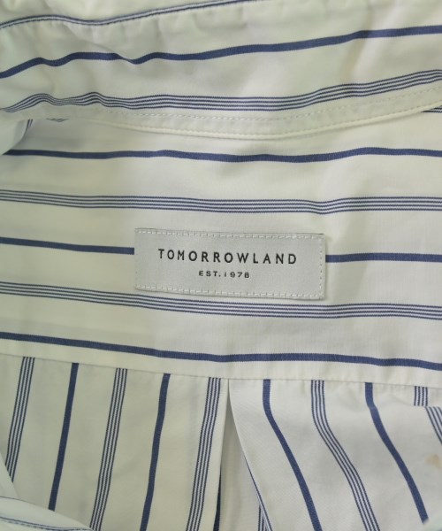 TOMORROWLAND（トゥモローランド）カジュアルシャツ 白 サイズ:S メンズ/2200670993024