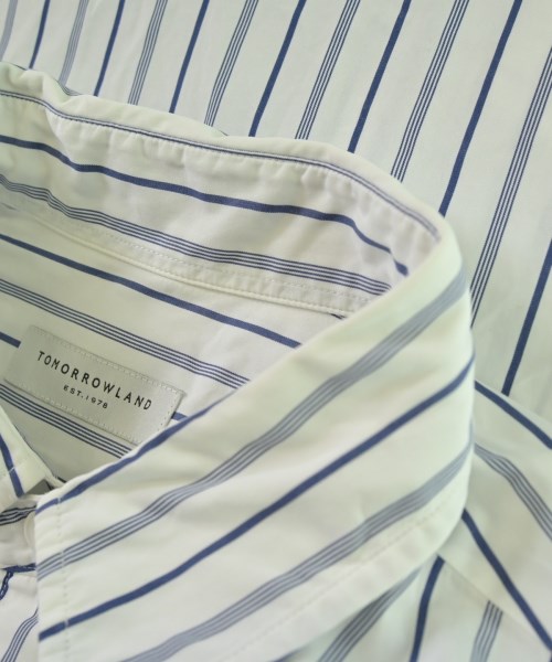 TOMORROWLAND（トゥモローランド）カジュアルシャツ 白 サイズ:S メンズ/2200670993024