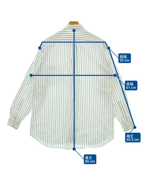 TOMORROWLAND（トゥモローランド）カジュアルシャツ 白 サイズ:S メンズ/2200670993024