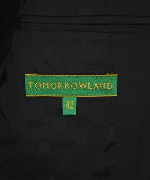TOMORROWLAND（トゥモローランド）カジュアルジャケット 黒 サイズ:42(XXS位) メンズ/2200679812050