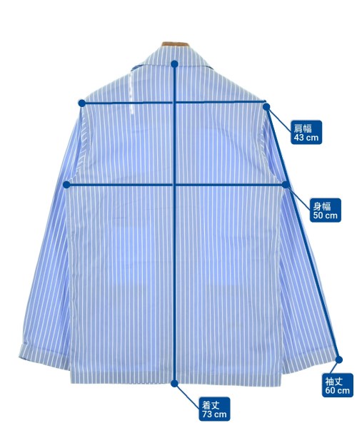 TOMORROWLAND（トゥモローランド）カジュアルジャケット 青 サイズ:S メンズ/2200679812074