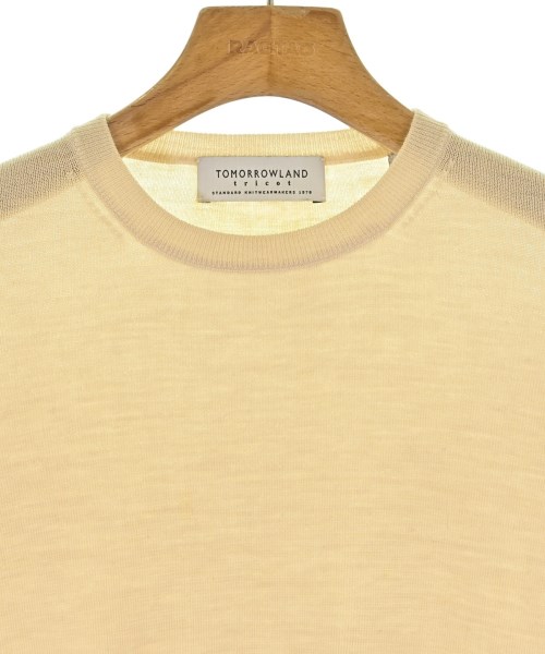 TOMORROWLAND（トゥモローランド）ニット・セーター ベージュ サイズ:S メンズ/2200680519023