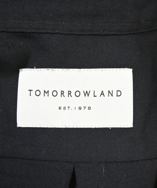 TOMORROWLAND（トゥモローランド）カジュアルシャツ 黒 サイズ:M メンズ/2200694562053