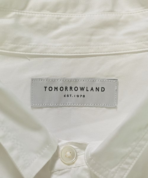 TOMORROWLAND（トゥモローランド）カジュアルシャツ 白 サイズ:M メンズ/2200696237072