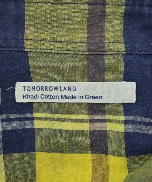 TOMORROWLAND（トゥモローランド）カジュアルシャツ 青 サイズ:M メンズ/2200697234025