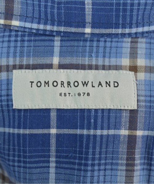 TOMORROWLAND（トゥモローランド）カジュアルシャツ 青 サイズ:S メンズ/2200697234032
