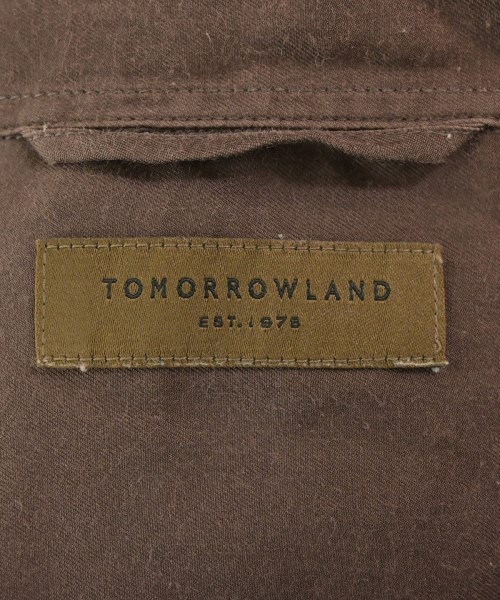 TOMORROWLAND（トゥモローランド）カジュアルシャツ 茶 サイズ:M メンズ/2200697808110