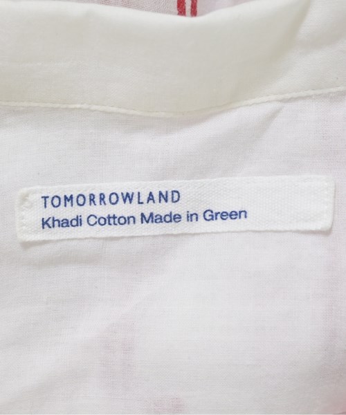 TOMORROWLAND（トゥモローランド）カジュアルシャツ 白 サイズ:S メンズ/2200701788018