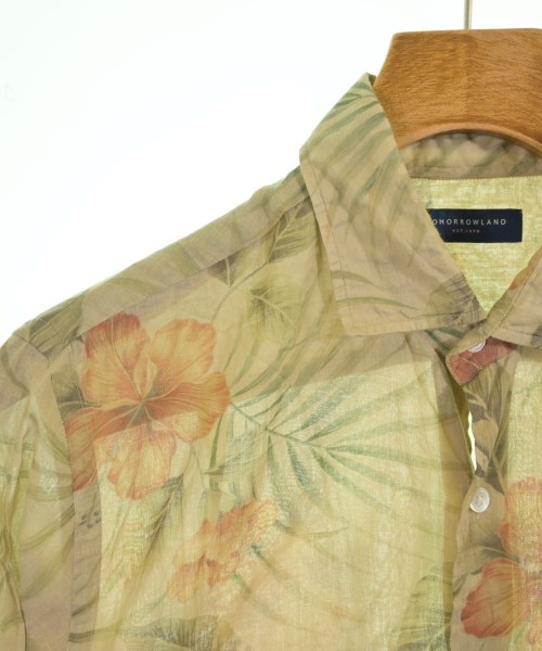 TOMORROWLAND（トゥモローランド）カジュアルシャツ ベージュ サイズ:S メンズ/2200654747124