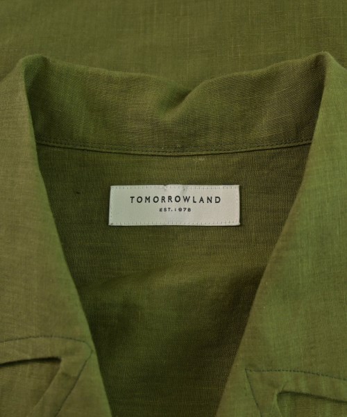 TOMORROWLAND（トゥモローランド）カジュアルシャツ カーキ サイズ:S メンズ/2200656735167