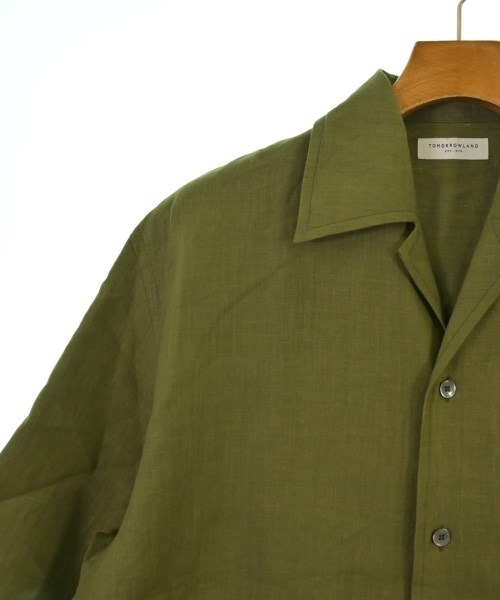 TOMORROWLAND（トゥモローランド）カジュアルシャツ カーキ サイズ:S メンズ/2200656735167