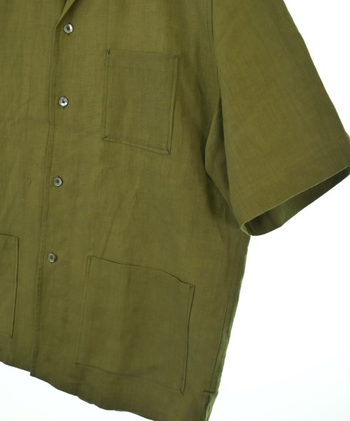 TOMORROWLAND（トゥモローランド）カジュアルシャツ カーキ サイズ:S メンズ/2200656735167