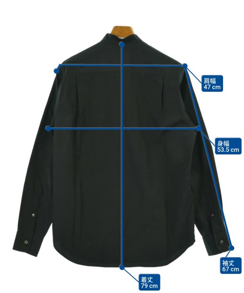 TOMORROWLAND（トゥモローランド）カジュアルシャツ 黒 サイズ:M メンズ/2200656735174