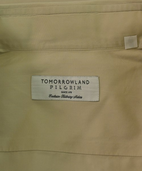 TOMORROWLAND（トゥモローランド）ドレスシャツ ベージュ サイズ:40(L位) メンズ/2200656735181
