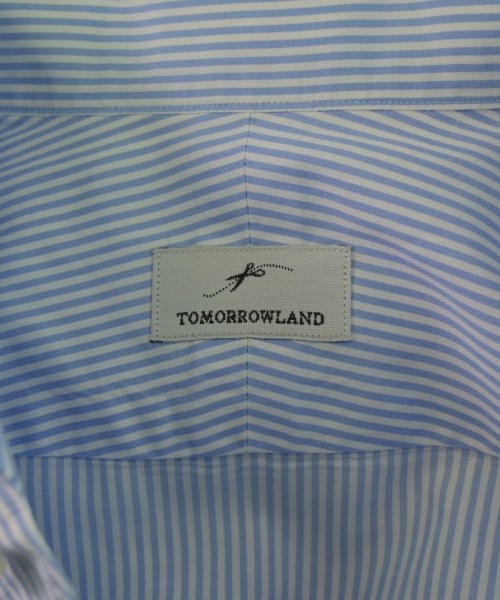 TOMORROWLAND（トゥモローランド）ドレスシャツ 青 サイズ:40(L位) メンズ/2200656735198
