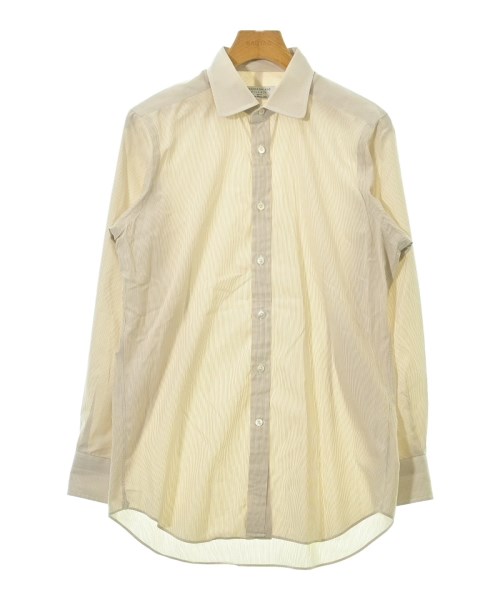 TOMORROWLAND(トゥモローランド)ドレスシャツ ベージュ サイズ:41(XL位)/2200656735204