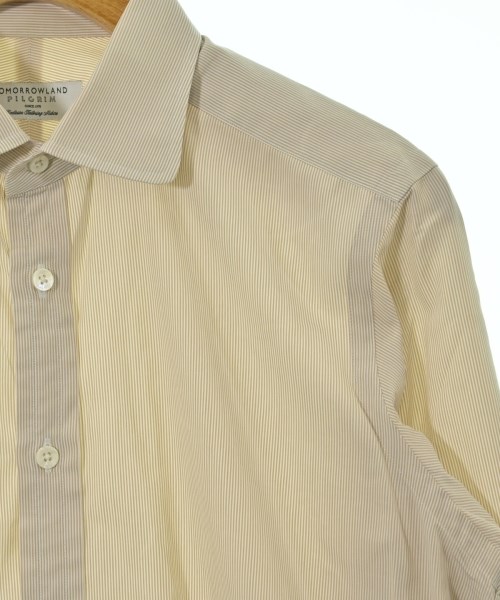 TOMORROWLAND（トゥモローランド）ドレスシャツ ベージュ サイズ:41(XL位) メンズ/2200656735204