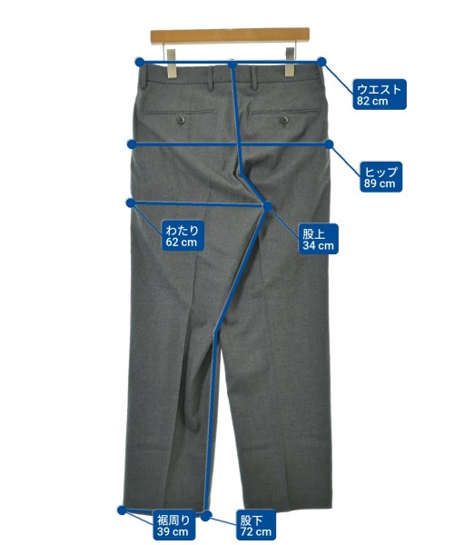 TOMORROWLAND（トゥモローランド）スラックス グレー サイズ:48(M位) メンズ/2200656735488