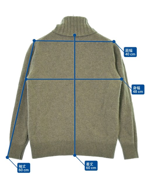 TOMORROWLAND（トゥモローランド）ニット・セーター グレー サイズ:S メンズ/2200658485114