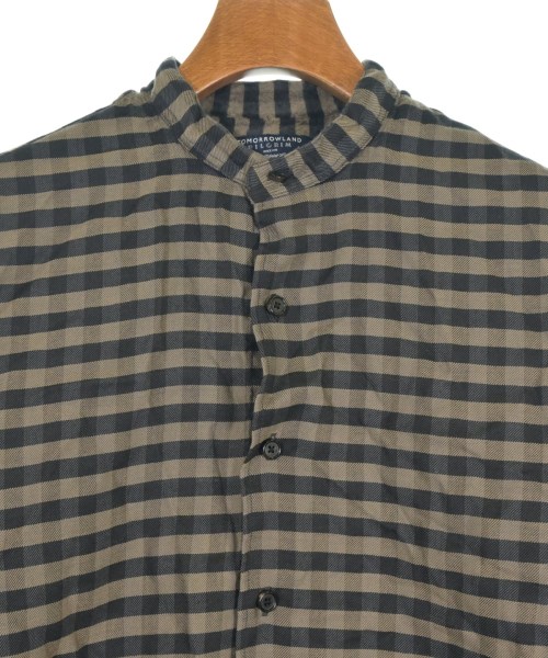 TOMORROWLAND（トゥモローランド）カジュアルシャツ 茶 サイズ:S メンズ/2200658485183