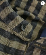 TOMORROWLAND（トゥモローランド）カジュアルシャツ 茶 サイズ:S メンズ/2200658485183