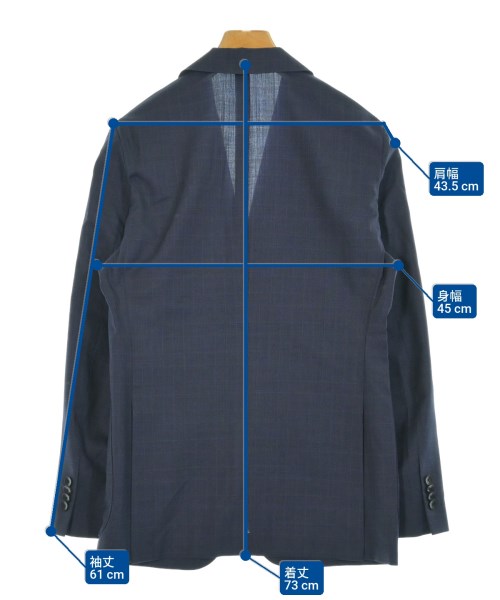 TOMORROWLAND（トゥモローランド）ジャケット 紺 サイズ:44(XS位) メンズ/2200658559013