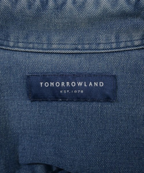 TOMORROWLAND（トゥモローランド）カジュアルシャツ 青 サイズ:S メンズ/2200659002082