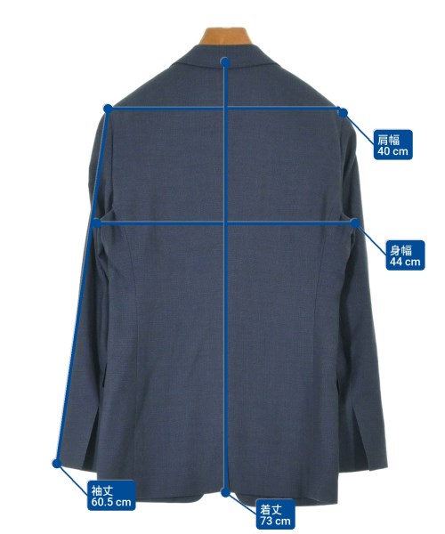 TOMORROWLAND（トゥモローランド）ビジネス 紺 サイズ:46/46(S位) メンズ/2200656200047