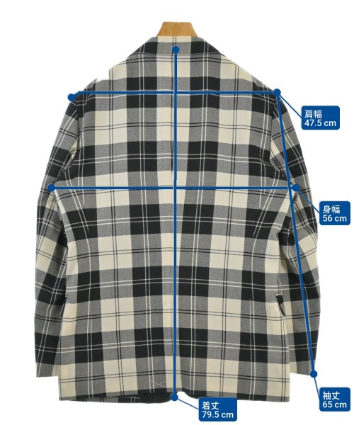 TOMORROWLAND（トゥモローランド）カジュアルジャケット 黒 サイズ:54(XXL位) メンズ/2200660213026