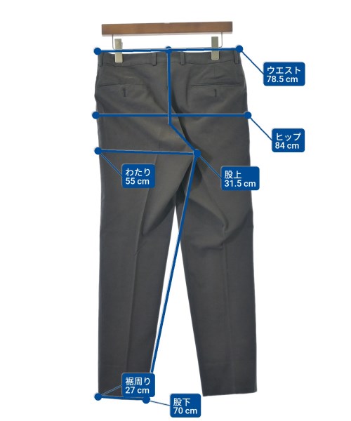TOMORROWLAND（トゥモローランド）スラックス グレー サイズ:46(S位) メンズ/2200660873084