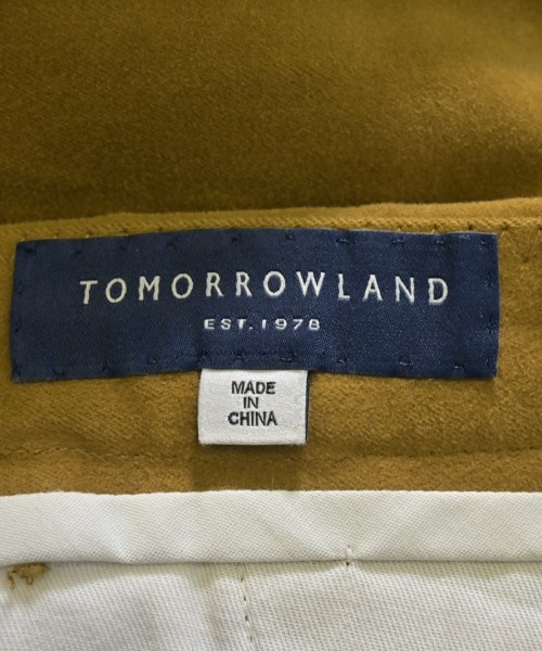 TOMORROWLAND（トゥモローランド）スラックス 茶 サイズ:44(XS位) メンズ/2200660873107
