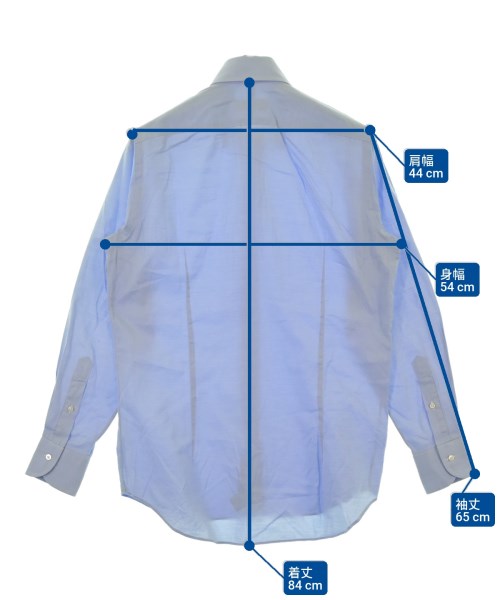 TOMORROWLAND（トゥモローランド）カジュアルシャツ 青 サイズ:39(M位) メンズ/2200656727032