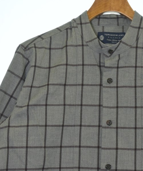TOMORROWLAND（トゥモローランド）カジュアルシャツ グレー サイズ:L メンズ/2200655918028
