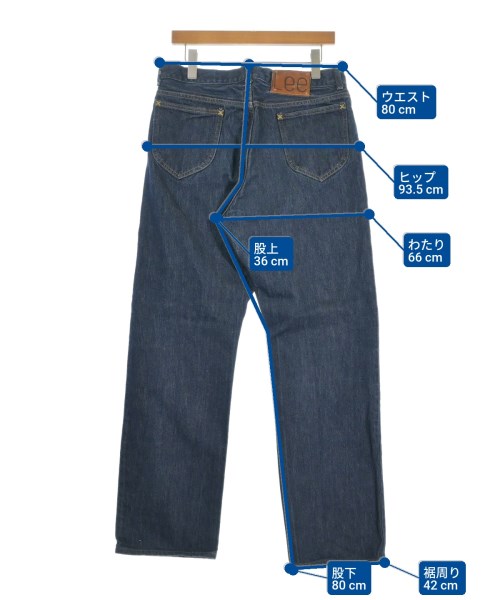 TOMORROWLAND（トゥモローランド）デニムパンツ 紺 サイズ:33(L位) メンズ/2200661969014