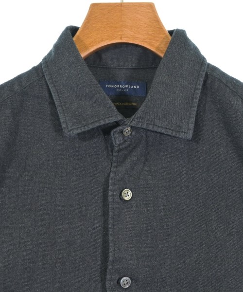 TOMORROWLAND（トゥモローランド）カジュアルシャツ 黒 サイズ:L メンズ/2200661969038