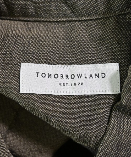 TOMORROWLAND（トゥモローランド）カジュアルシャツ 茶 サイズ:XS メンズ/2200711209022