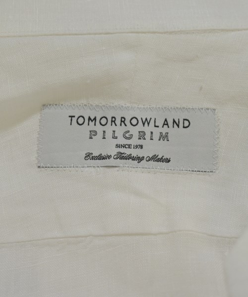TOMORROWLAND（トゥモローランド）カジュアルシャツ 白 サイズ:L メンズ/2200706685015