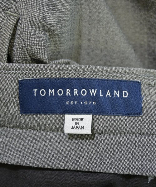TOMORROWLAND（トゥモローランド）スラックス グレー サイズ:50(L位) メンズ/2200714930138