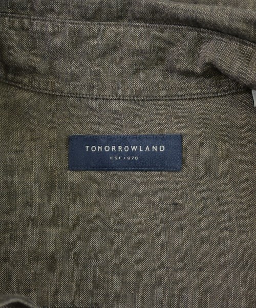 TOMORROWLAND（トゥモローランド）カジュアルシャツ 茶 サイズ:S メンズ/2200714417066