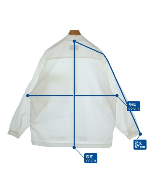 TOMORROWLAND（トゥモローランド）カジュアルシャツ 白 サイズ:M メンズ/2200637902038