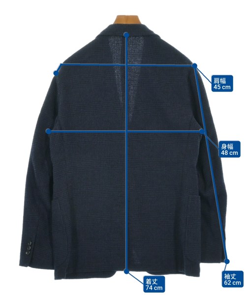 TOMORROWLAND（トゥモローランド）テーラードジャケット 紺 サイズ:48(M位) メンズ/2200645192117