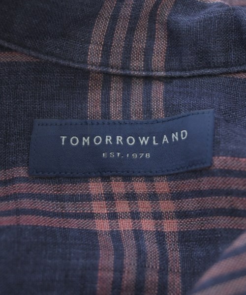 TOMORROWLAND（トゥモローランド）カジュアルシャツ 紺 サイズ:S メンズ/2200645792027
