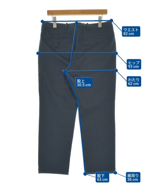 TOMORROWLAND（トゥモローランド）スラックス 紺 サイズ:48(M位) メンズ/2200647975060