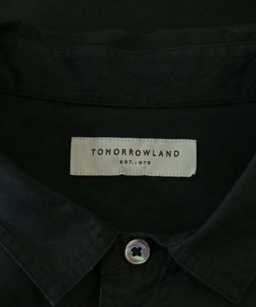 TOMORROWLAND（トゥモローランド）カジュアルシャツ 黒 サイズ:L メンズ/2200649007073