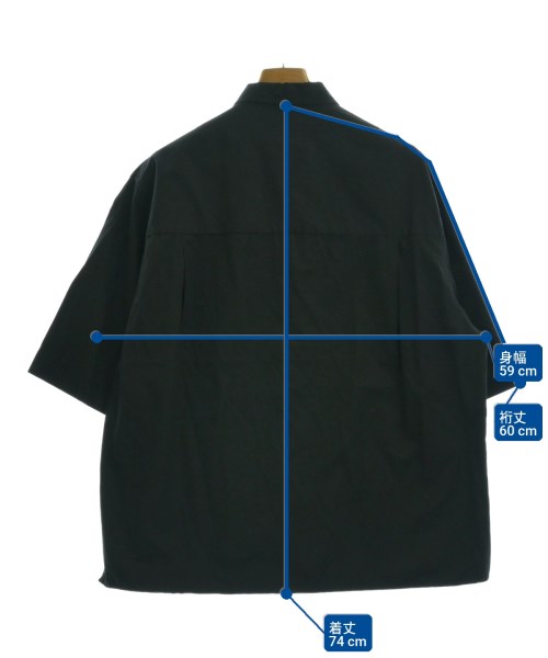 TOMORROWLAND（トゥモローランド）カジュアルシャツ 黒 サイズ:L メンズ/2200649007073