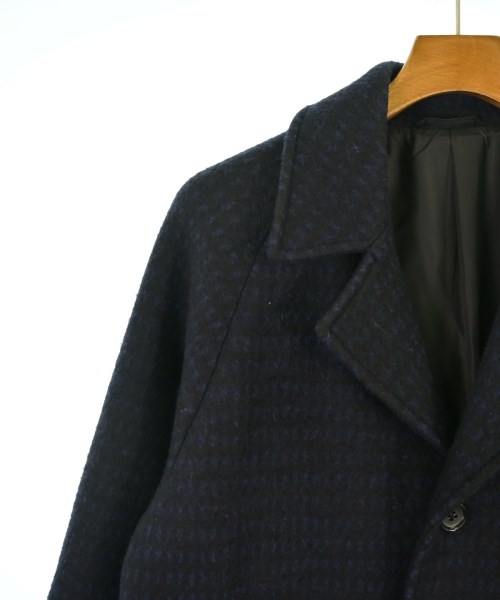 TOMORROWLAND（トゥモローランド）チェスターコート 紺 サイズ:XS メンズ/2200649720019