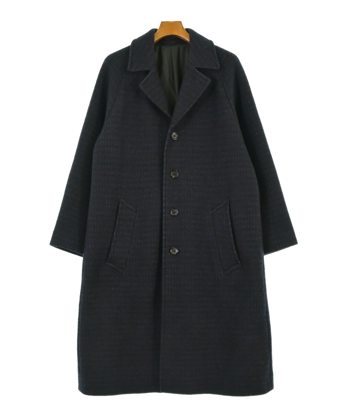 TOMORROWLAND（トゥモローランド）チェスターコート 紺 サイズ:XS